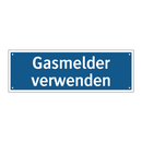 Gasmelder verwenden