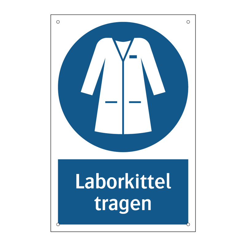 Laborkittel tragen