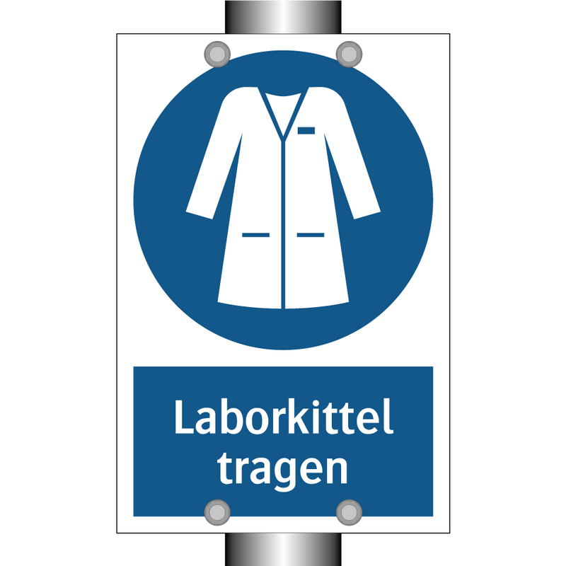 Laborkittel tragen