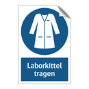 Laborkittel tragen