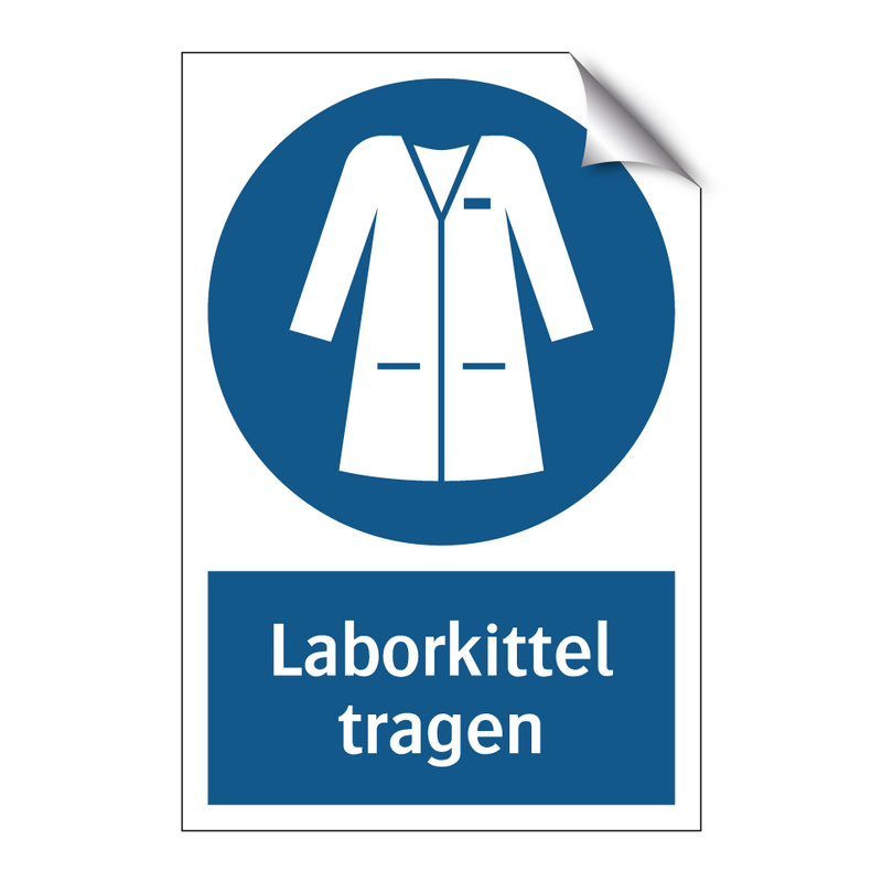 Laborkittel tragen