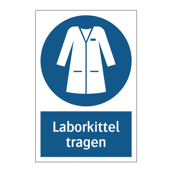 Laborkittel tragen