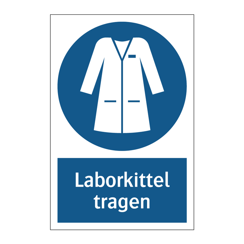 Laborkittel tragen