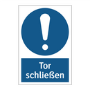 Tor schließen