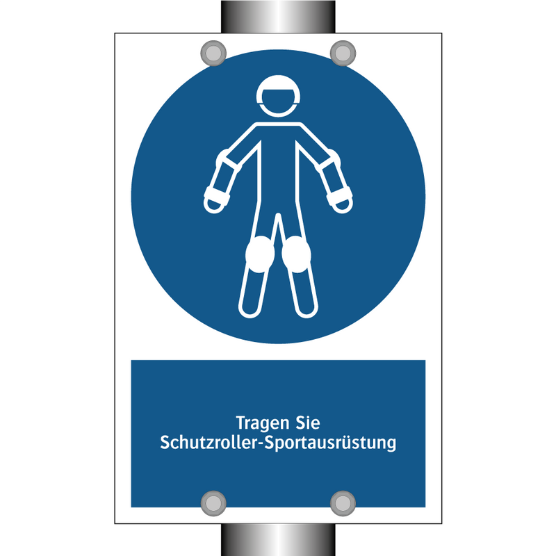Tragen Sie Schutzroller-Sportausrüstung