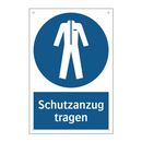 Schutzanzug tragen