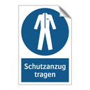 Schutzanzug tragen