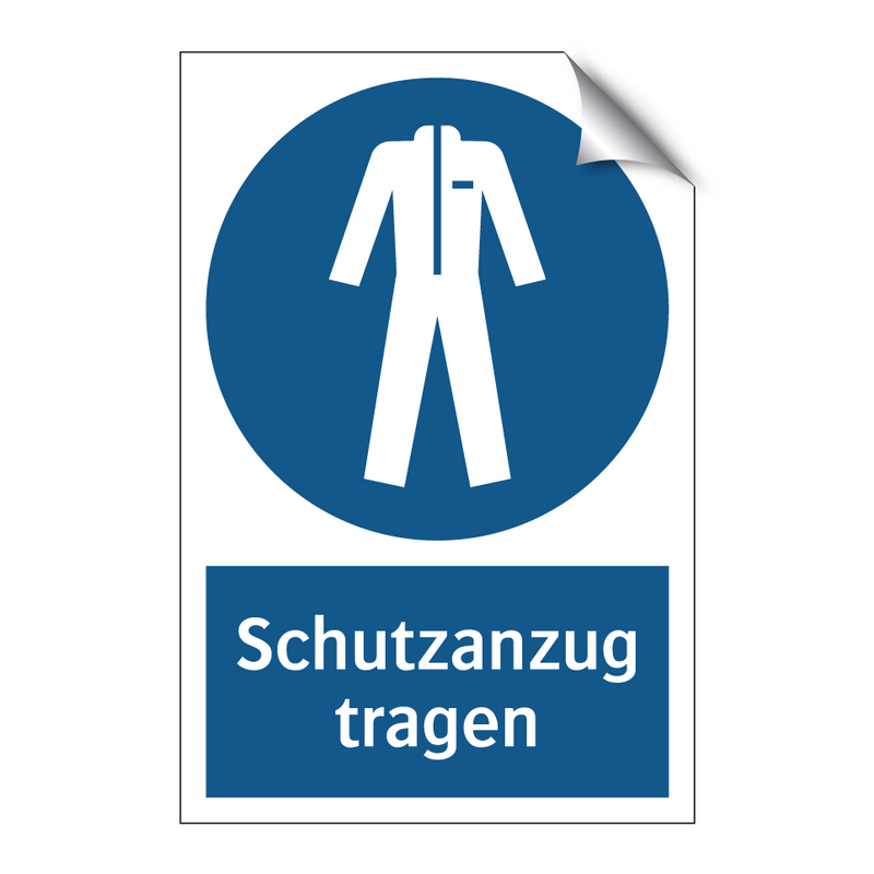 Schutzanzug tragen