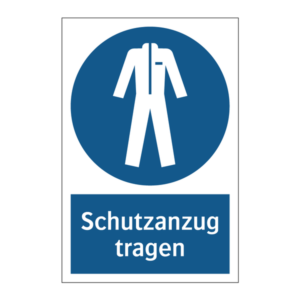 Schutzanzug tragen