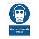 Atemschutzmaske tragen