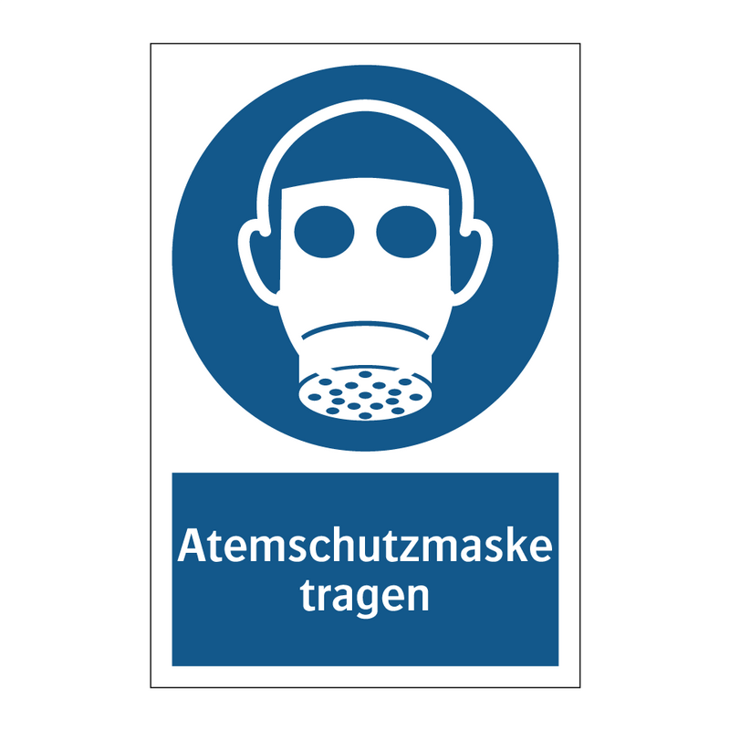 Atemschutzmaske tragen