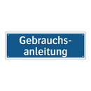 Gebrauchs- anleitung