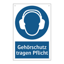 Gehörschutz tragen Pflicht