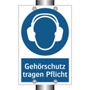 Gehörschutz tragen Pflicht