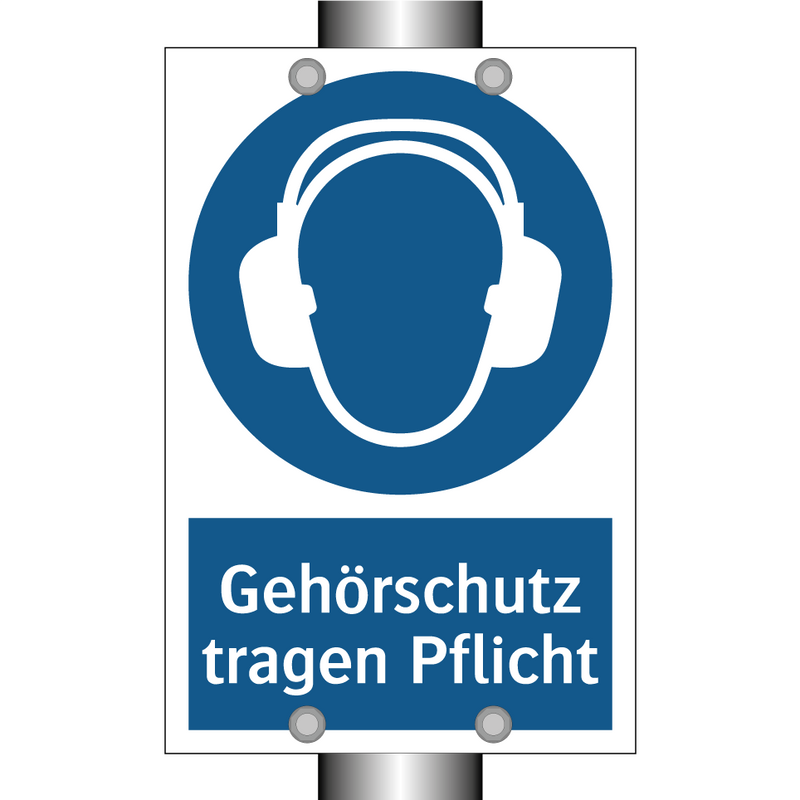Gehörschutz tragen Pflicht