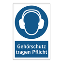 Gehörschutz tragen Pflicht