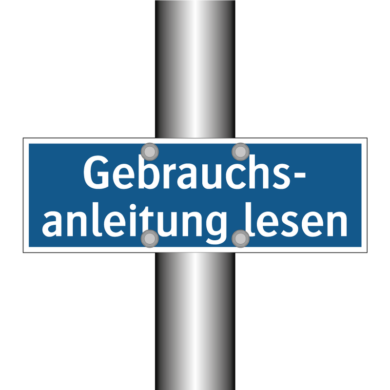 Gebrauchs- anleitung lesen