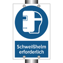 Schweißhelm erforderlich