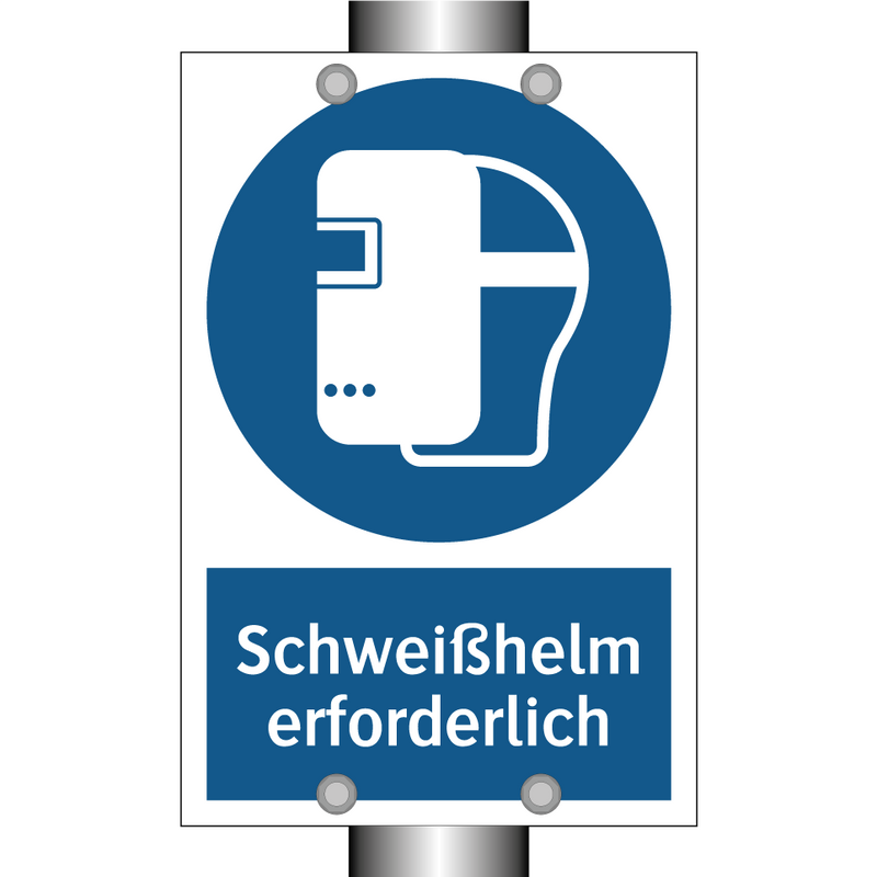 Schweißhelm erforderlich