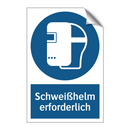 Schweißhelm erforderlich