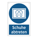 Schuhe abtreten