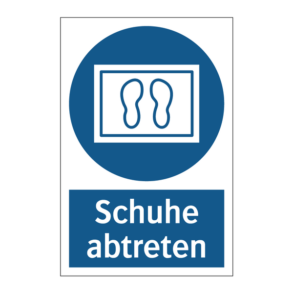 Schuhe abtreten