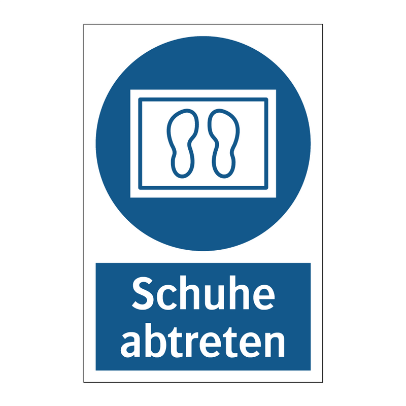 Schuhe abtreten