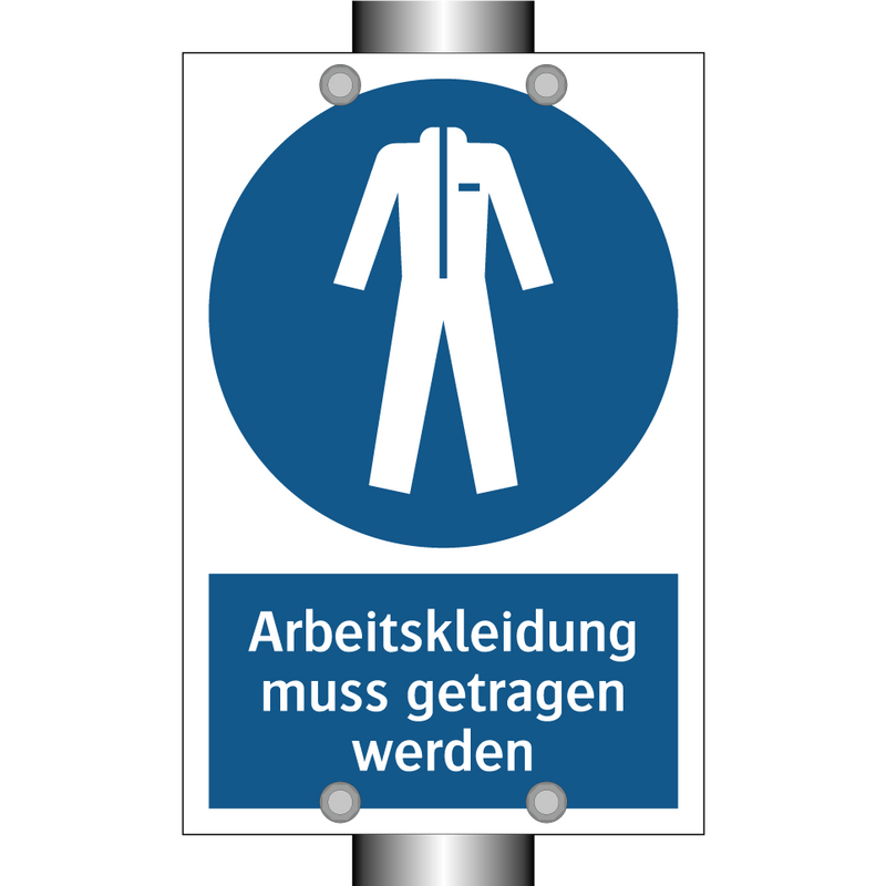Arbeitskleidung muss getragen werden