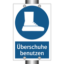 Überschuhe benutzen