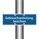 Gebrauchsanleitung. beachten