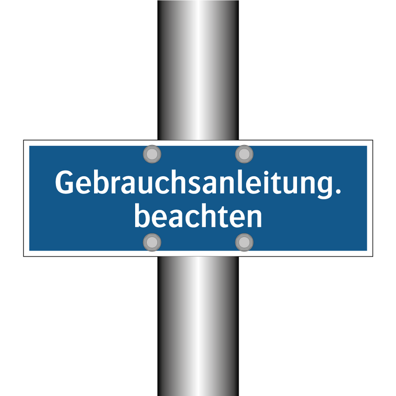 Gebrauchsanleitung. beachten