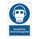 Zusätzliche Atemschutzgeräte