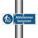 Abfalleimer benutzen