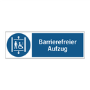 Barrierefreier Aufzug