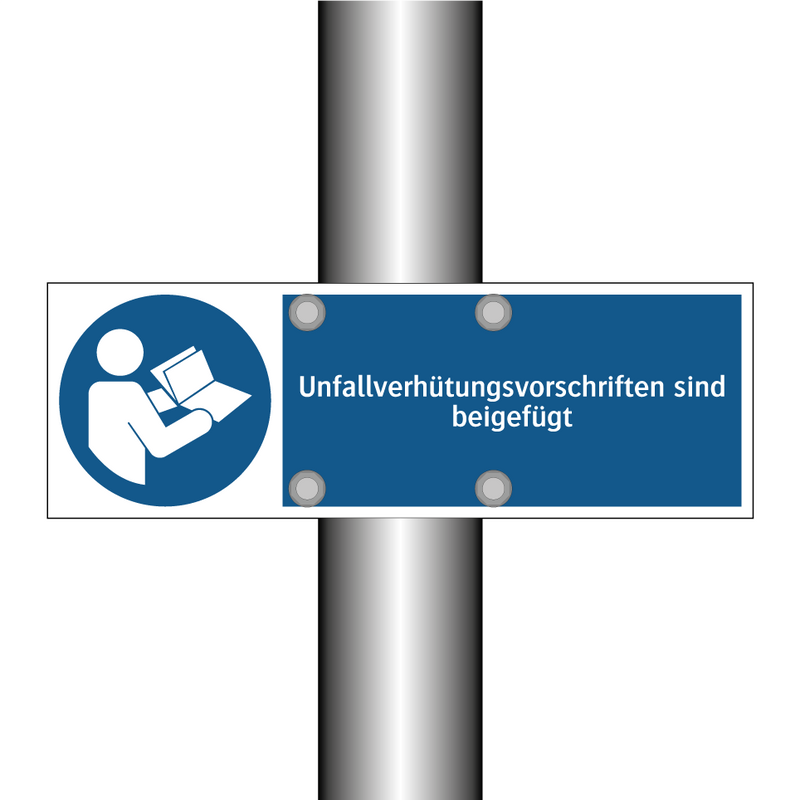 Unfallverhütungsvorschriften sind beigefügt