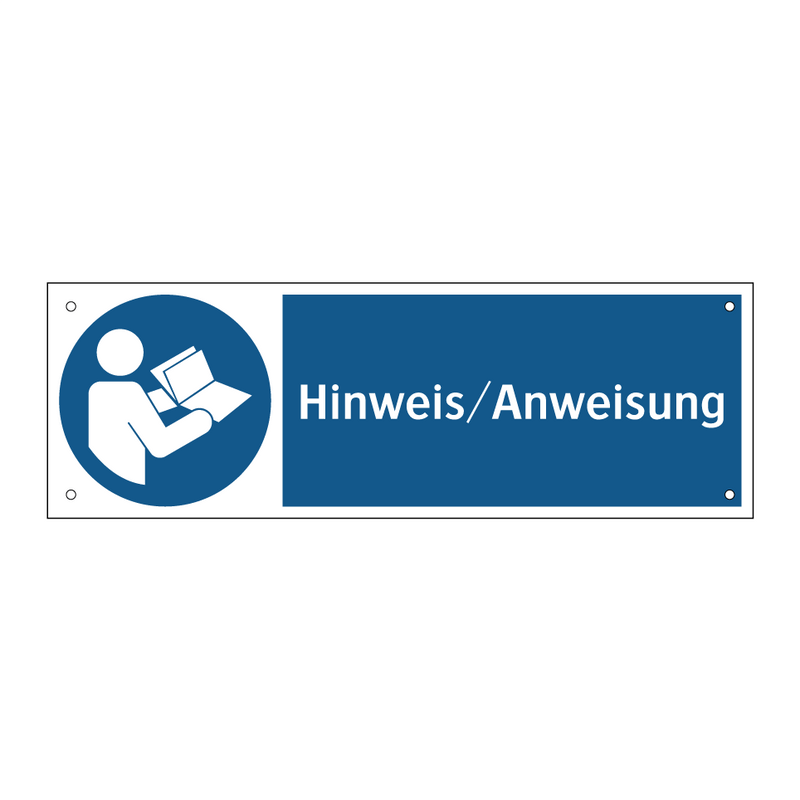 Hinweis/Anweisung