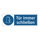 Tür immer schließen