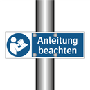 Anleitung beachten