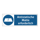 Antistatische Matte erforderlich