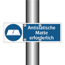 Antistatische Matte erforderlich