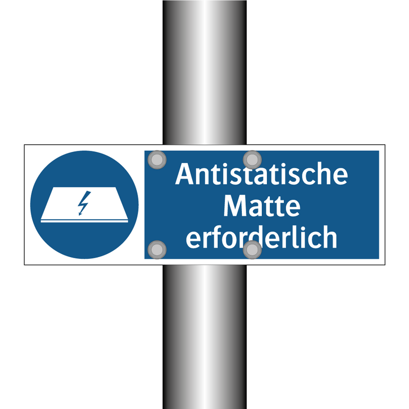 Antistatische Matte erforderlich