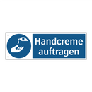 Handcreme auftragen