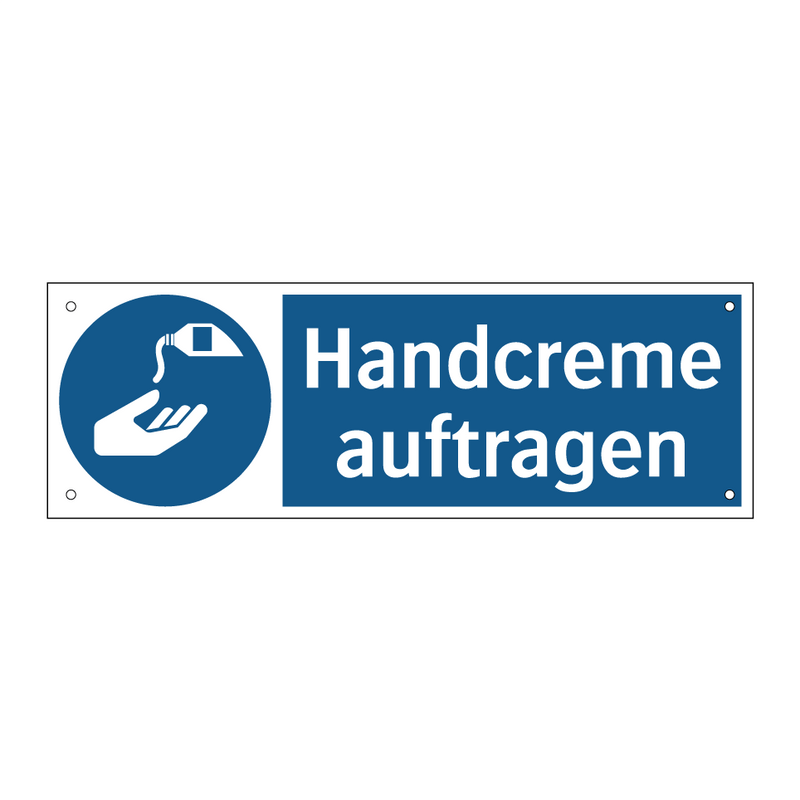 Handcreme auftragen