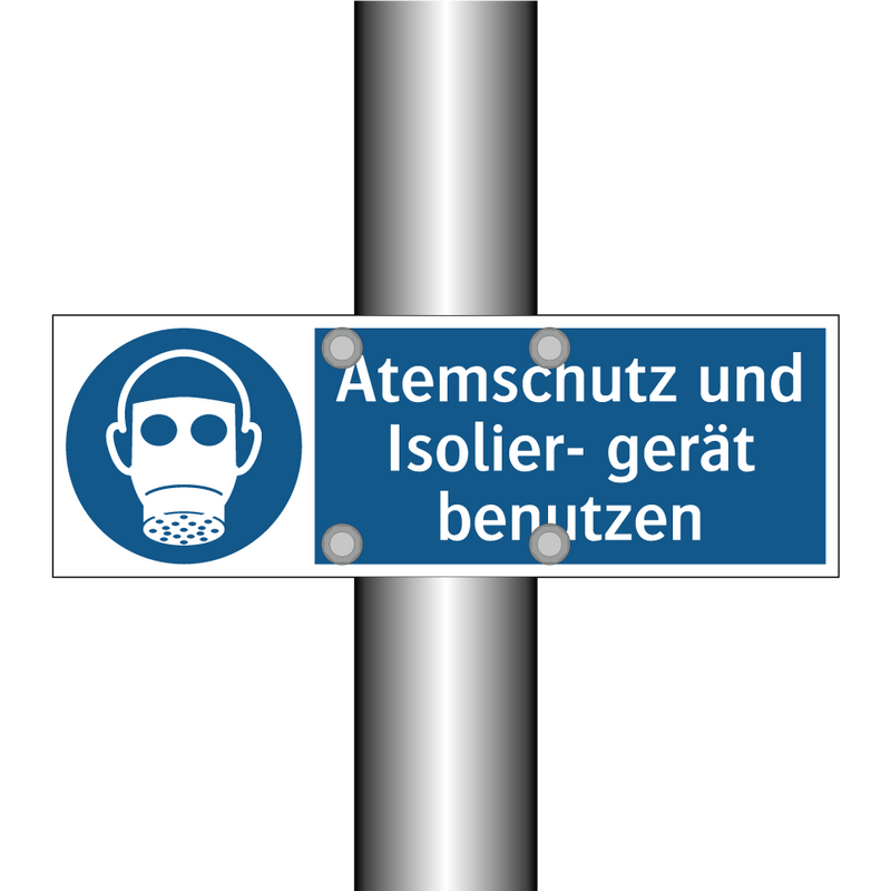 Atemschutz und Isolier- gerät benutzen