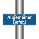 Allgemeiner Befehl