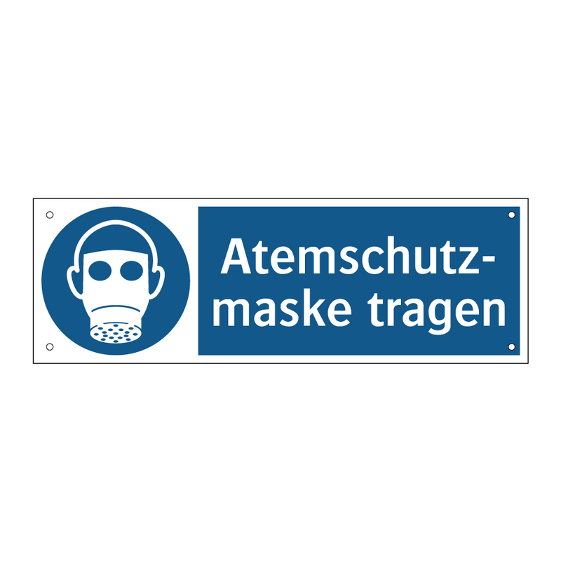 Atemschutz- maske tragen