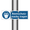 Atemschutz- maske tragen