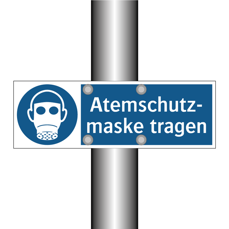 Atemschutz- maske tragen
