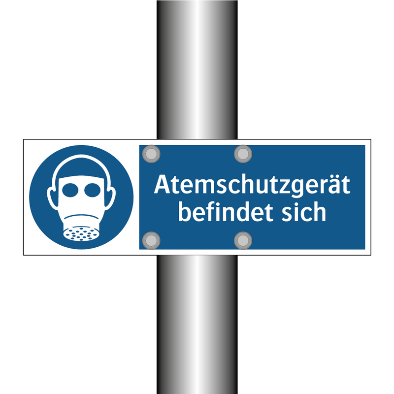 Atemschutzgerät befindet sich