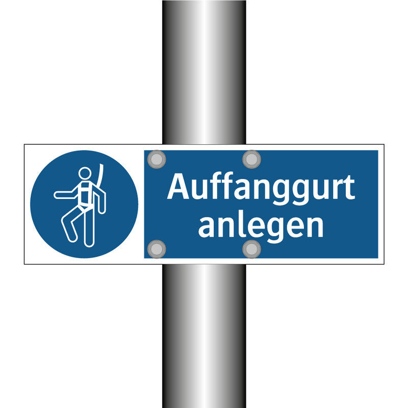 Auffanggurt anlegen